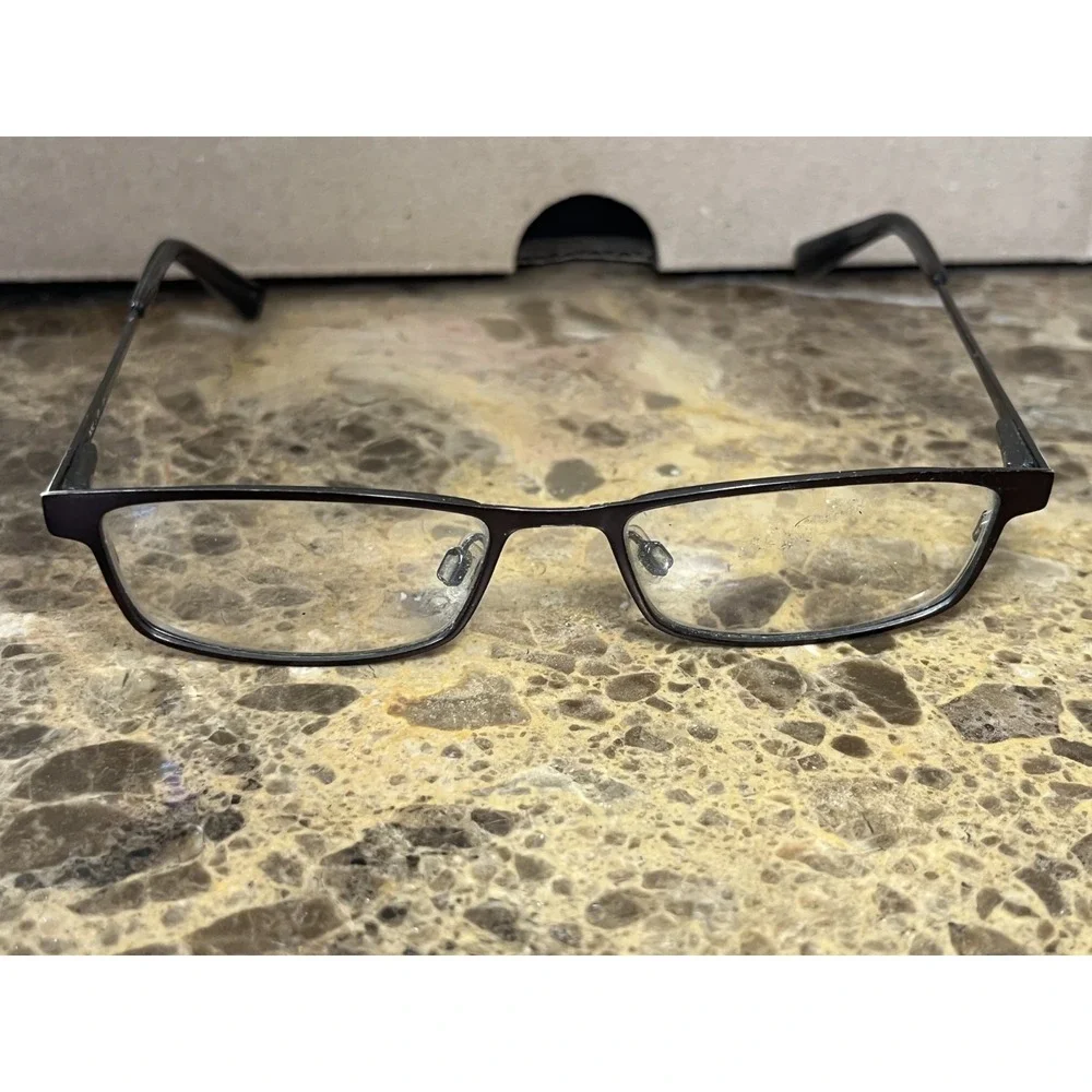 NIKE Eyeglasses Frames 5570 49-16-130 Brown Full Rim